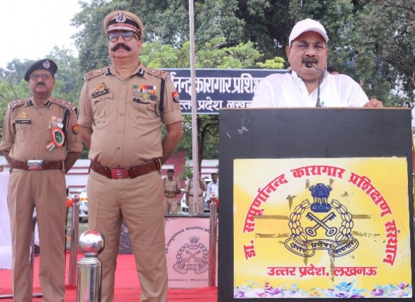 Prison Minister addressing the passing out ceremony Prison Minister addressing the passing out ceremony