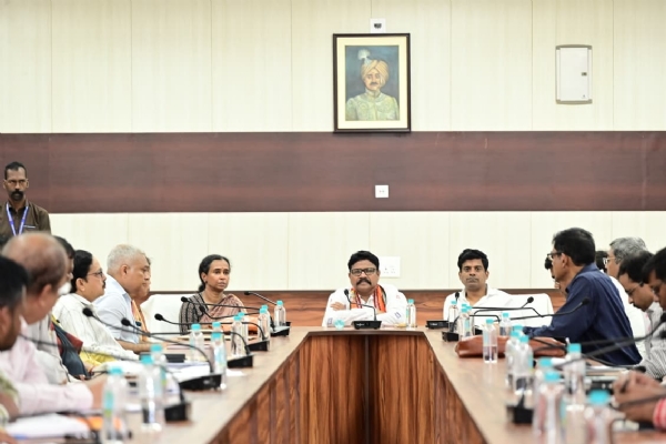 Health Minister Reviews Infrastructure and Expansion Works at SCB Medical College Health Minister Reviews Infrastructure and Expansion Works at SCB Medical College