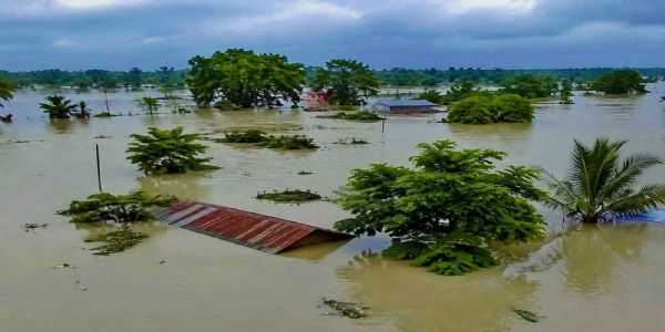 Assam Flood Situation Remains Grim; Death Toll Climbs to 13, Over 3.13 Lakh People Affected