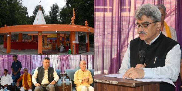 CS Atal Dulloo Participates In Murti Pratishthan Divas Celebrations At Uma Bhagwati Shrine Anantnag
