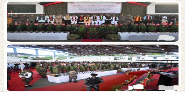 46 KCP (PWG) Cadres Surrender in Manipur, Hand Over 28 Weapons
