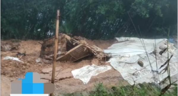 Image of the Nagaland Flood Situation. Image of the Nagaland Flood Situation.