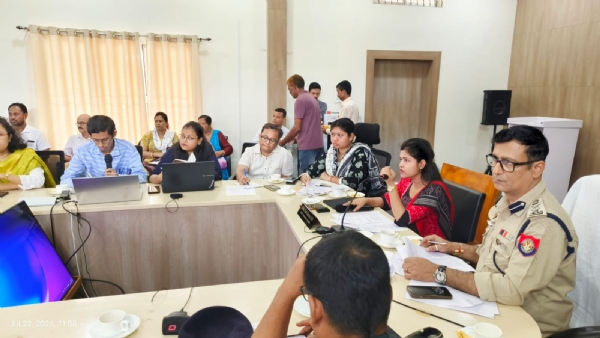 Image of the Meeting for the Preparations for 80th Independence Day Celebrations in Tamulpur.