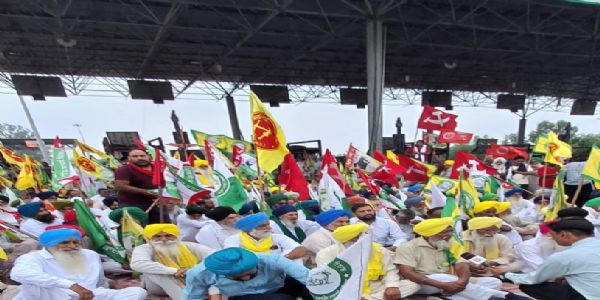 Punjab Toll Plazas Remain Toll-Free for Three Hours in Protest Against India-US FTA and Other Demands