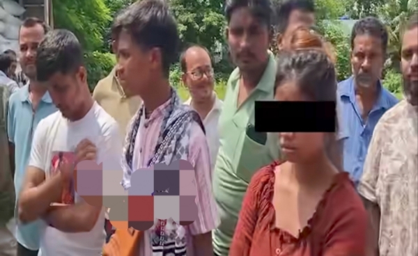Image of the Four Suspected Bangladeshi Nationals in Kamrup.