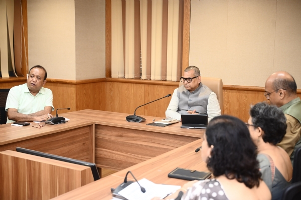 Food and Civil Supplies Minister Kaushik Rai Reviewing the Preparations for NFSA Masur Dal, Sugar Distribution in Assam.