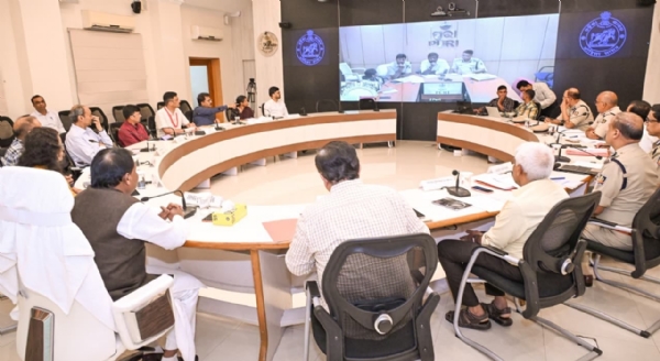 CM Mohan Charan Majhi chairs a high-level review meeting CM Mohan Charan Majhi chairs a high-level review meeting