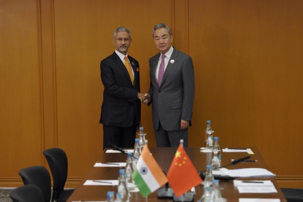 EAM Dr.S Jaishankar with China’s Foreign Minister Wang Yi