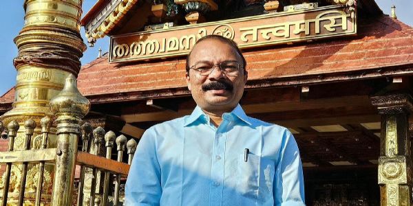 Former Travancore dewaswom board president P.S. Prasanth areested in Sabarimala gold theft case