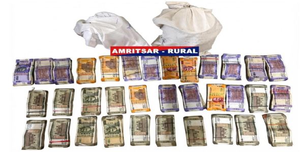 Woman among three held with 6.5 kg heroin, ₹9.90 lakh drug money in Amritsar