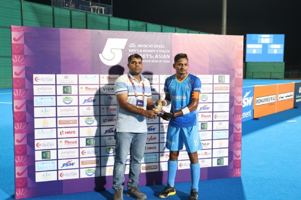 India’s captain Ketan Kushwaha delivered a match-winning performance and was awarded the Player of the Match honour.