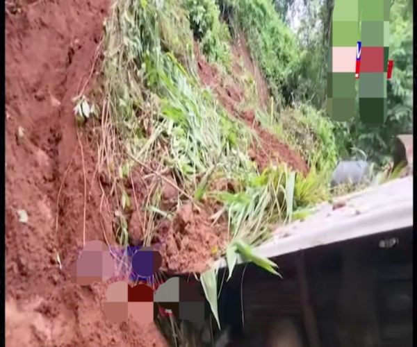 Image of the  Hill Collapse in Basistha.