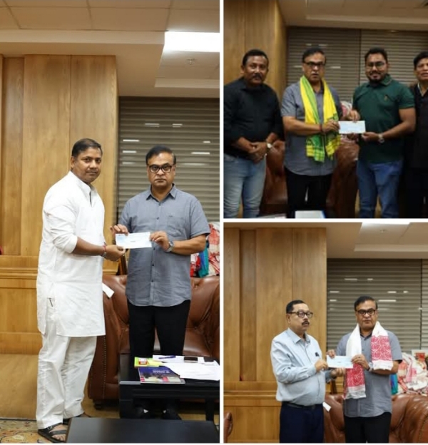 The images Shared by Assam CM Dr Himanta Biswa Sarma.