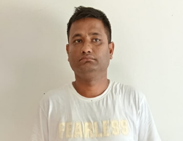 Image of the Fake Job Racketeer Arrested by CID in Assam.