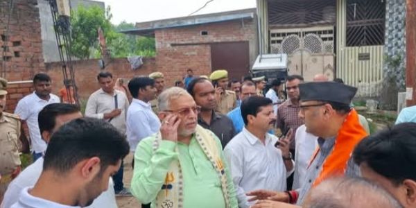 Minister Suresh Khanna inspects basic civic amenities in Ramnagar area, seeks no-holds-barred cleanliness