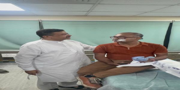 CM Suvendu Adhikari visits injured journalists after Kolkata protest violence