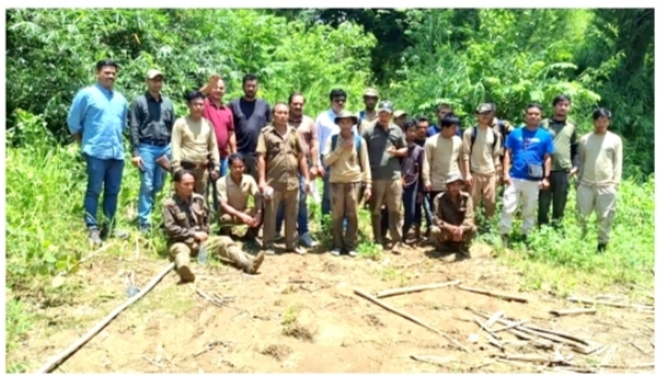 Image of the Missing Assam Forest Team Found Safe After Two-Day Search in Nagaland Border Forests.