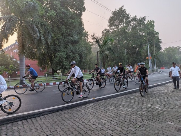 Cycle Rally held on the occasion of Kargil Vijay Diwas