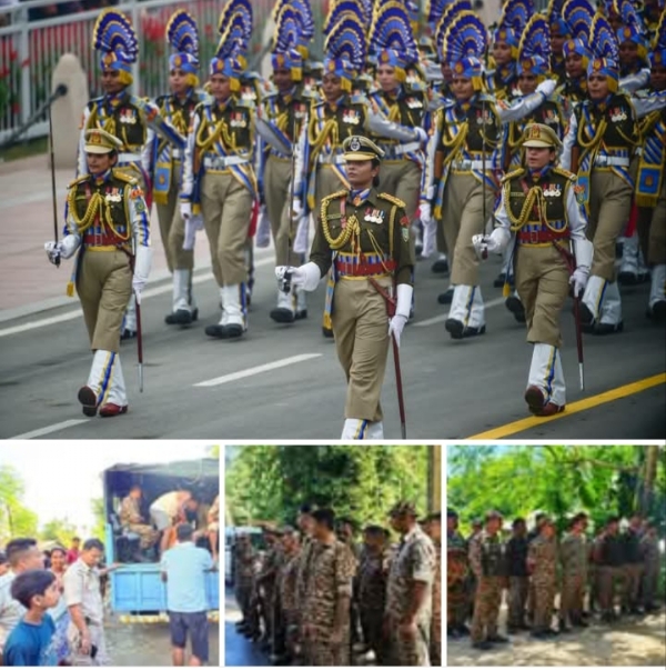 The images Shared by Assam CM Dr Himanta Biswa Sarma. The images Shared by Assam CM Dr Himanta Biswa Sarma.