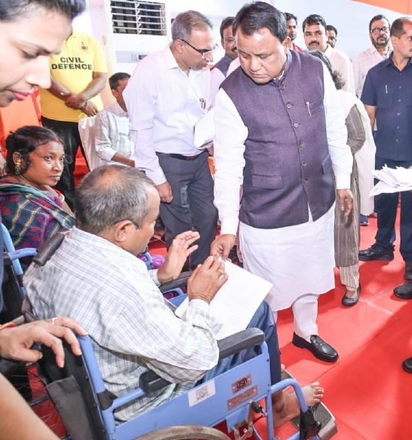 CM Mohan Majhi Conducts 19th Grievance Hearing