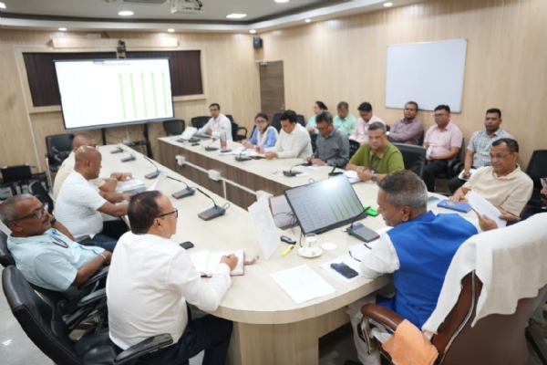 Health Minister Ashok Singhal Reviewing Healthcare Delivery in Dibrugarh and Golaghat.