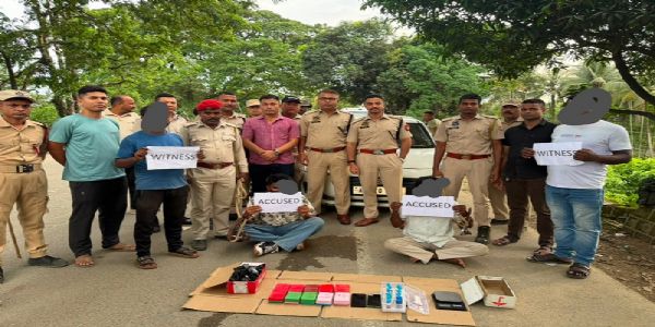 124 Grams of Suspected Heroin Seized in Katigorah, Two Arrested