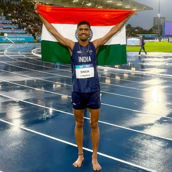 UP CM on Wednesday congratulated Indian athlete Gulveer Singh