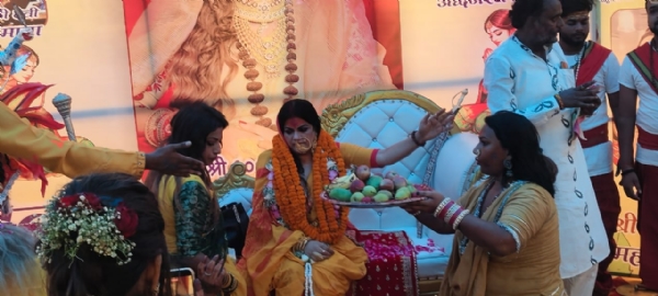 Sri Guru Purnima festival was celebrated with great pomp and show by Mahamandaleshwar Kalyani Nand Giri