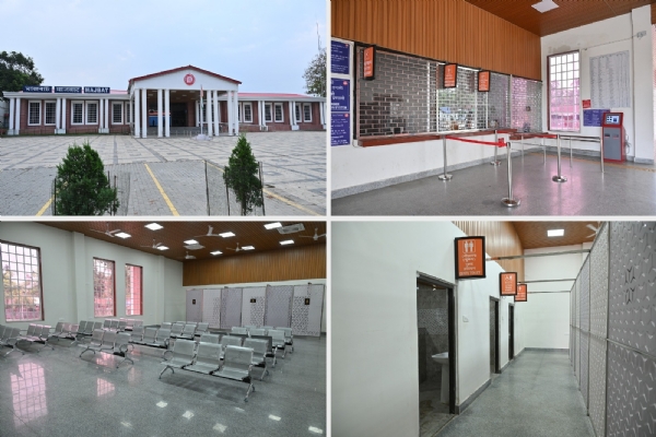 Images of the Redeveloped Majbat Railway Station Under Amrit Bharat Station Scheme. Images of the Redeveloped Majbat Railway Station Under Amrit Bharat Station Scheme.