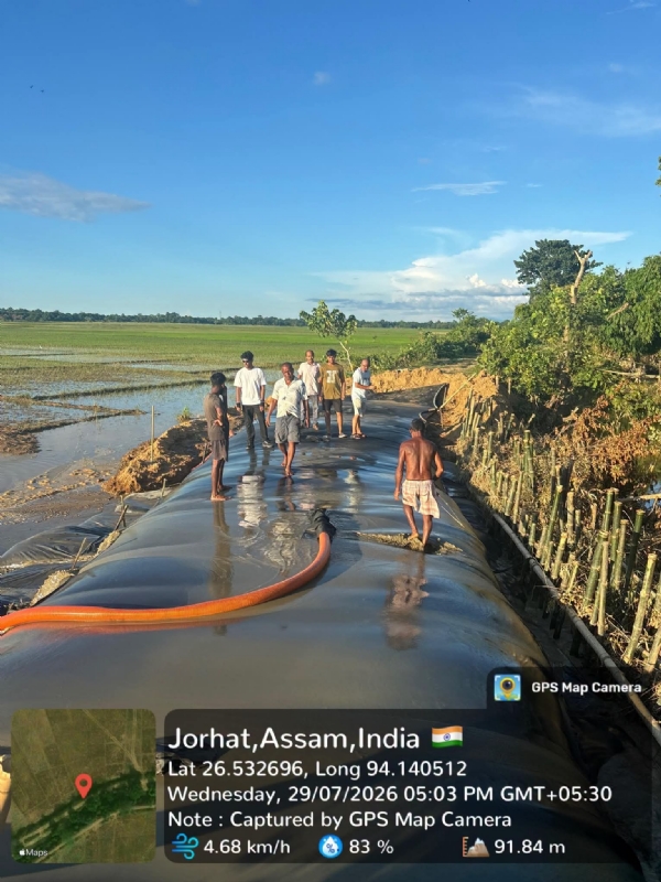 The image shared by Assam CM Dr Himanta Biswa Sarma. The image shared by Assam CM Dr Himanta Biswa Sarma.