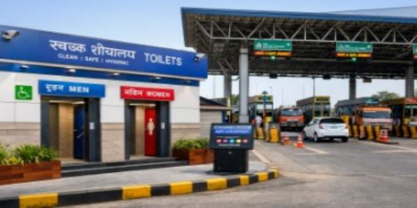 Modern Public Toilet Facilities to Come Up at National Highway Toll Plazas
