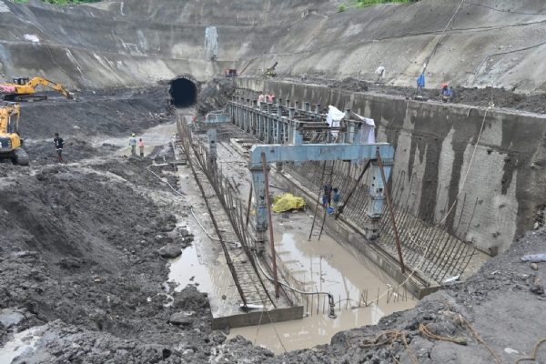Image of the Strategic Dimapur–Kohima Rail Project.