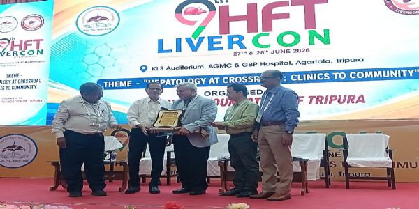 Prof. (Dr.) SP Mishra honoured with HFT Oration Award at National Conference 