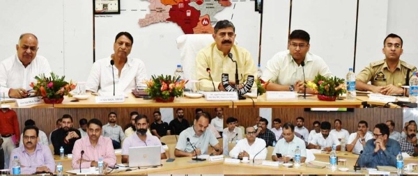 MP Jugal Kishore Chairs DISHA Meeting