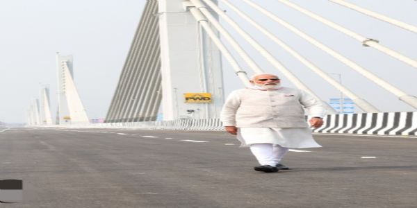 No Stopping, No Photography on Kumar Bhaskar Varma Bridge