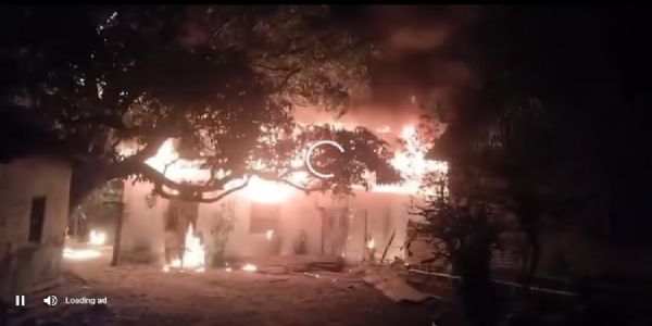 Fire Breaks Out at Barpeta