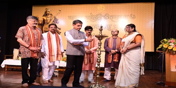 Governor R.N. Ravi Calls for Dharmic Journalism, Felicitates 17 Journalists at Devarshi Narad Jayanti Celebrations