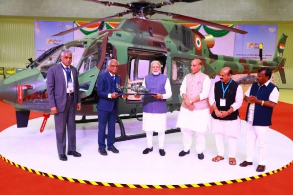 PM unveils India’s biggest helicopter manufacturing facility in Tumakuru PM unveils India’s biggest helicopter manufacturing facility in Tumakuru