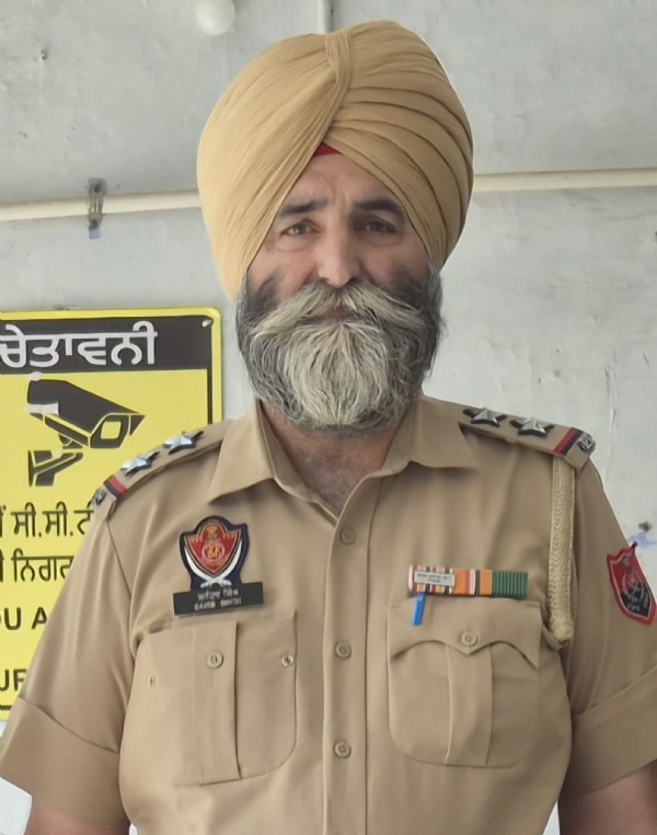 Sub-inspector Sahib Singh file photo Sub-inspector Sahib Singh file photo