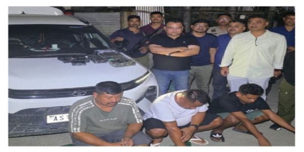 Three Drug Peddlers Arrested in Assam; Narcotics Worth Up to ₹12.5 Crore Seized