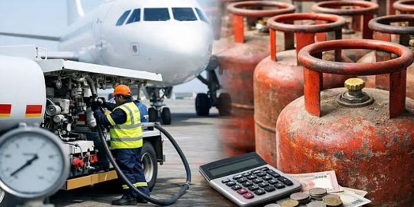 (Lead)Commercial LPG Cylinder Prices Cut, Aviation Turbine Fuel Rates Increased from August 1