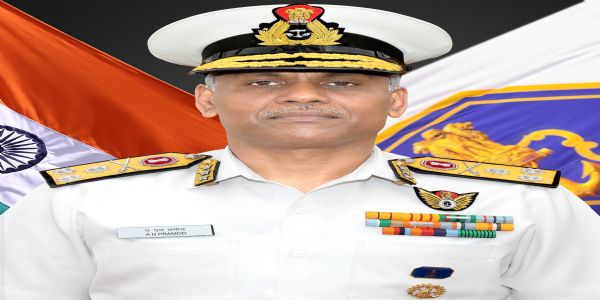 Vice Admiral AN Pramod Assumes Charge as Vice Chief of Indian Navy After Superannuation of Vice Admiral Tarun Sobti