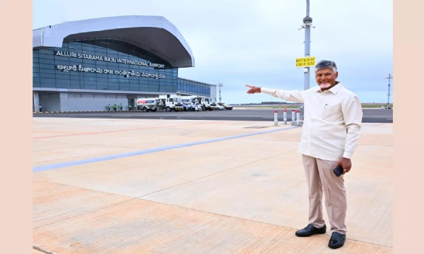 Bhogapuram airport will transform North Andhra, says Chandrababu Naidu