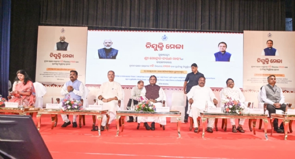 Odisha CM Mohan Majhi Distributes 1,326 Appointment Letters at 16th Nijukti Mela