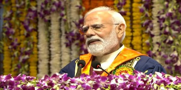 PM Modi Calls for a Life of Virtuous Conduct, Noble Values and Service to Society