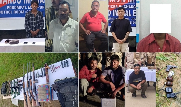 Images Related to the Manipur Operations.