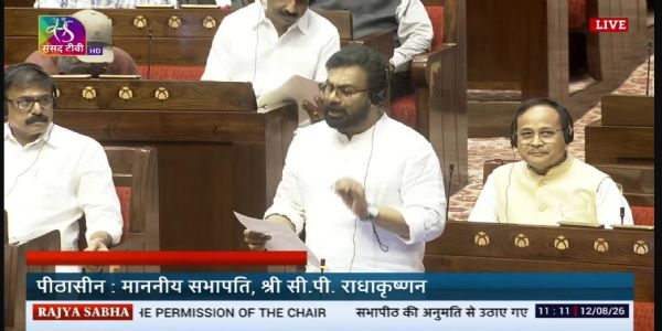 Uproar in Rajya Sabha Over ‘Lungi-Wala’ Remark; Chairman Urges MPs to Maintain Decorum