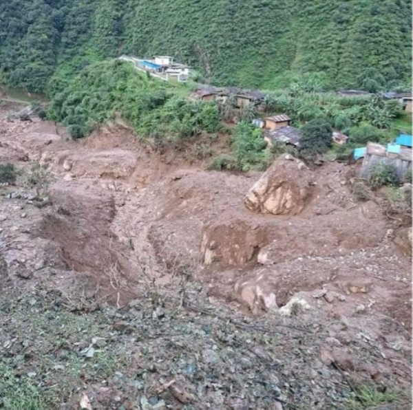 Landslide in Nepal’s Rolpa District Kills Three, Leaves Nine Missing