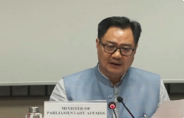 Parliamentary Affairs Minister Kiren Rijiju