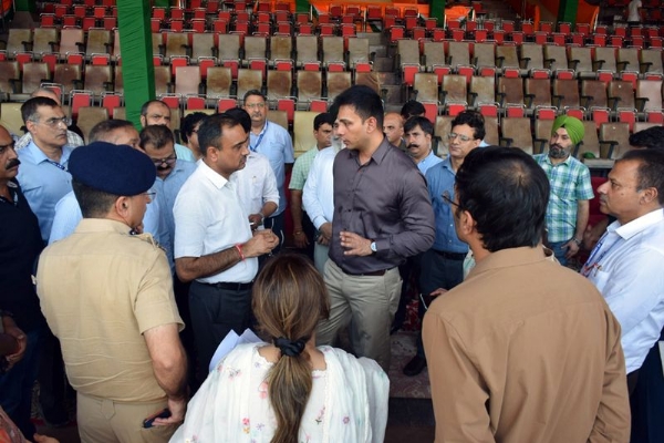 Div Com, IGP review Independence Day arrangements at MA Stadium